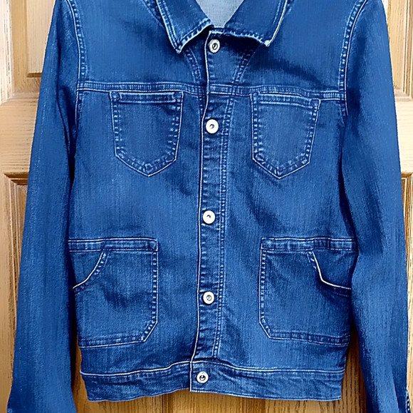 W Denim jean jacket - Picture 1 of 5